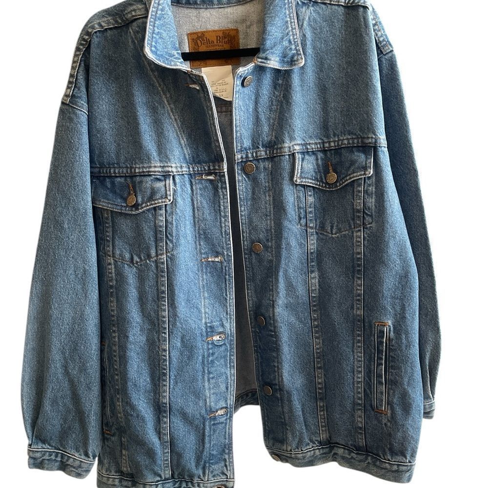 Delta Blues Jean jacket 1X with Brown Label